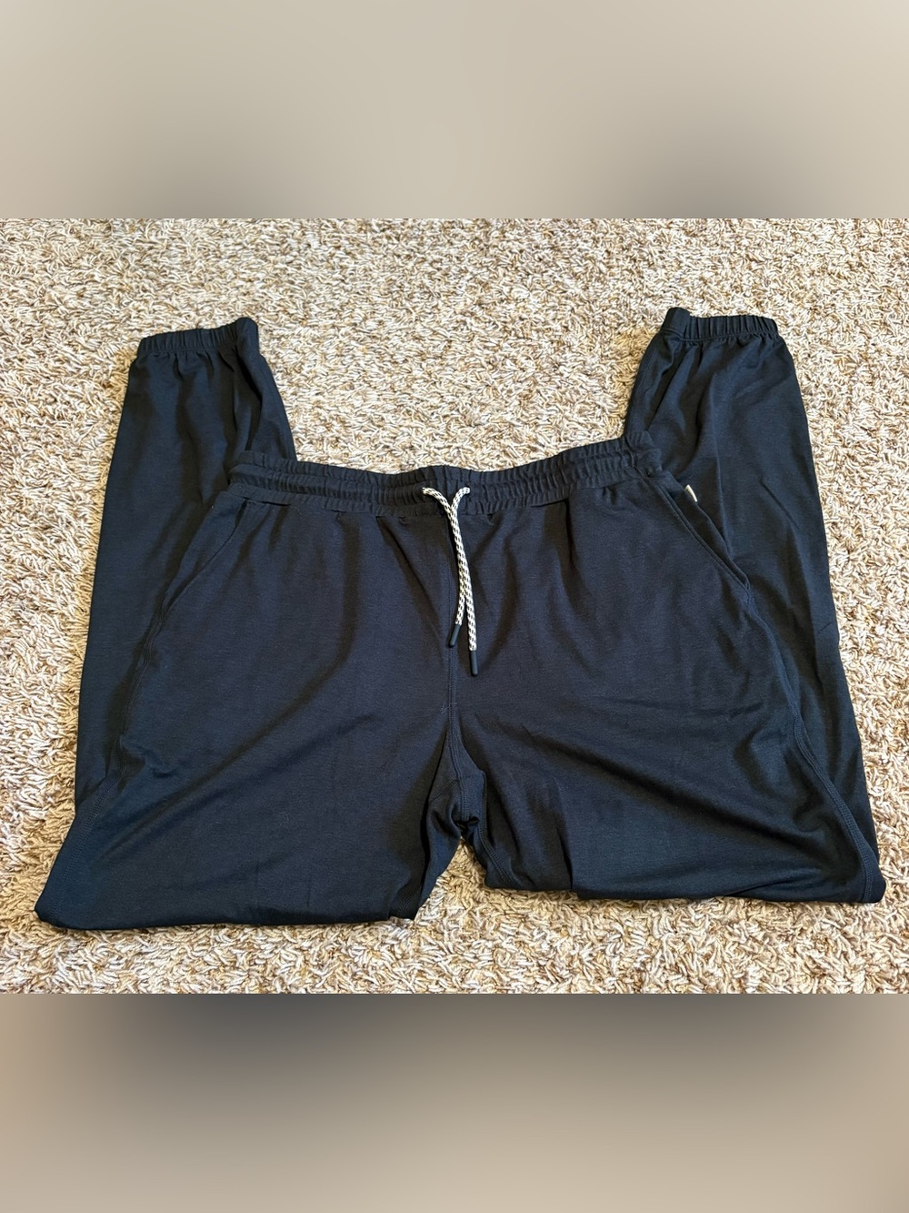 EASOUL heather black joggers women’s size medium